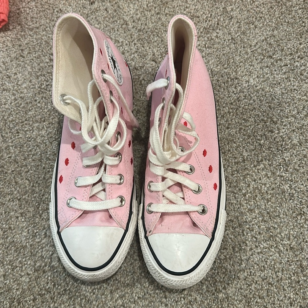 RARE Converse Pink High-Top Sneakers